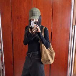 New Handmade Woven Bag for Women - Fashion Versatile Large Capacity Casual Tote, Top-Handle & Crossbody