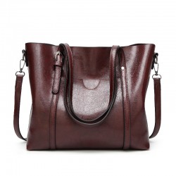 New Fashion Large-Capacity Women's Handbag - Minimalist Elegant Shoulder/Crossbody Large Bag, Wholesale Available