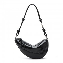 Niche Minimalist Casual Shoulder Bag for Women - 2025 New Fashion Horn Bag, Stylish Versatile Single Shoulder/Crossbody Bag