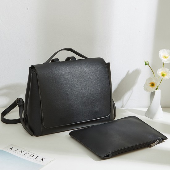 High-End Women's Backpack - 2025 New Casual Minimalist Versatile School Bag, Korean-Style Fashion Backpack for Wholesale