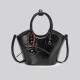 Nanfeng Best-Selling Fashionable Luxury Small Bag - Cherry Print Versatile Crossbody Bag, Retro Stylish Handheld Basket Bag