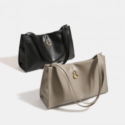 Banpo Furui Gourd-Shaped Tote Bag - Large-Capacity Commuter Versatile High-Quality Armpit Soft Shoulder Bag