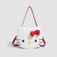 2025 New Cat-Shaped Shoulder Bag for Women - Cute Cartoon Hello Kitty Design, Large Capacity Bag for Teens