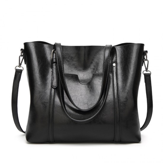 New Fashion Large-Capacity Women's Handbag - Minimalist Elegant Shoulder/Crossbody Large Bag, Wholesale Available