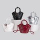 Nanfeng Best-Selling Fashionable Luxury Small Bag - Cherry Print Versatile Crossbody Bag, Retro Stylish Handheld Basket Bag
