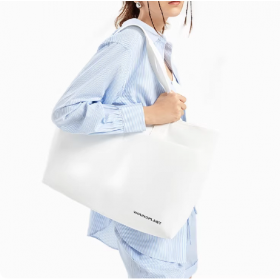 Women's tote bag, large capacity, versatile, single shoulder/crossbody, casual tote bag, new style, men's high-end niche commuter bag.