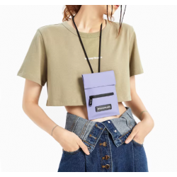 Mobile phone bag, women's crossbody mini square bag, portable, lightweight, trendy casual shoulder bag, men's waist bag.