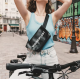 Women's crossbody bag/chest bag, stylish casual sports messenger bag, small shoulder bag; Men's cycling waist bag.
