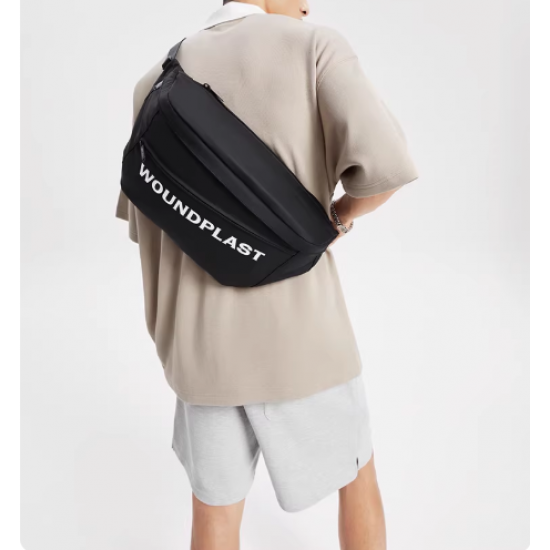 Dumpling-shaped crossbody bag for women, high-end style, large capacity, chest bag, commuter bag, student shoulder bag, sports casual waist bag.