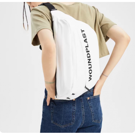 Dumpling-shaped crossbody bag for women, high-end style, large capacity, chest bag, commuter bag, student shoulder bag, sports casual waist bag.